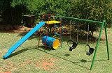 Special Stand with Tyre Swings